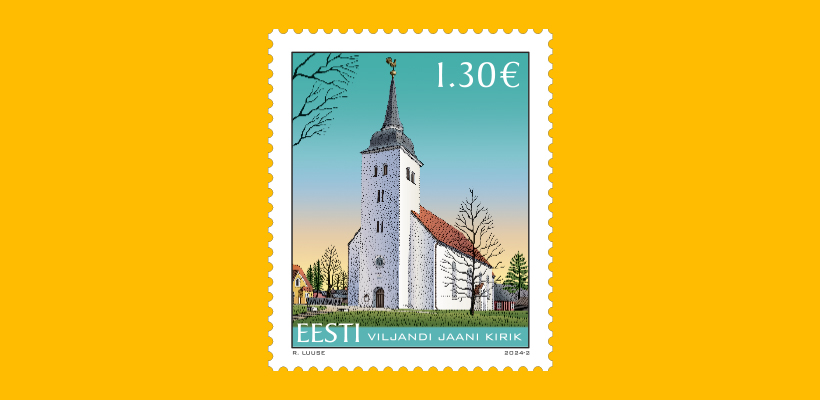 Müügile jõudis Viljandi Jaani kiriku postmark